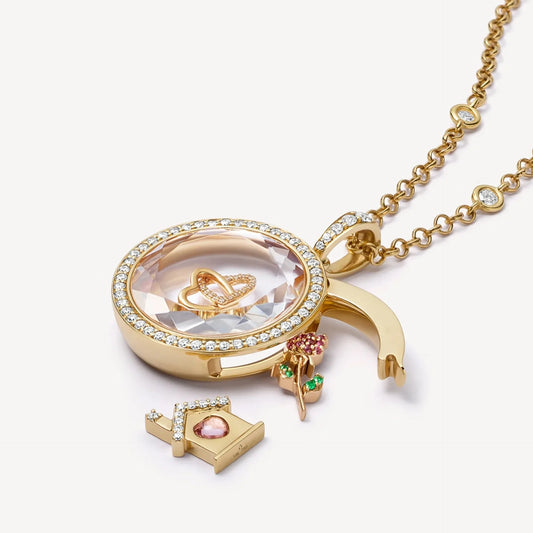 Nivora Open Pendant Necklace